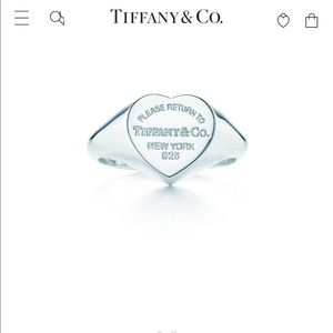 Return to Tiffany Heart Signet Ring